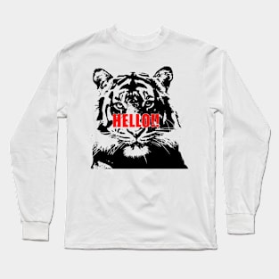 Hello!! Long Sleeve T-Shirt